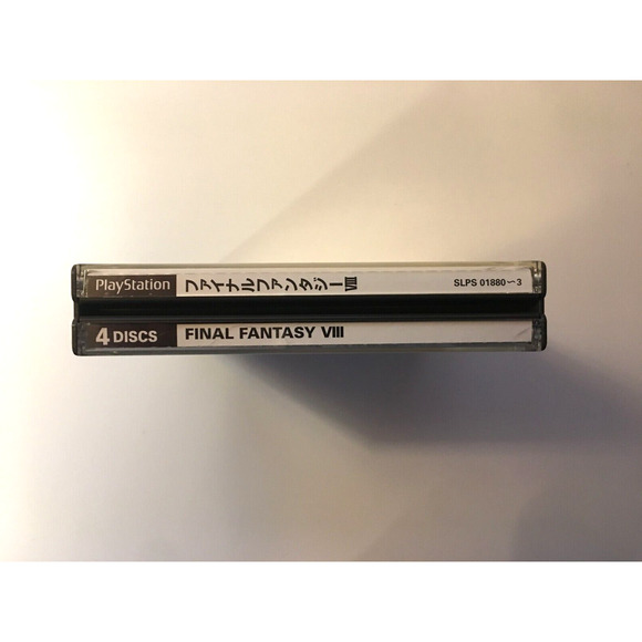 Final Fantasy VIII 8 [NTSC-J] PS1 (JP PlayStation 1) Box & Discs, No Manual - Picture 3 of 10